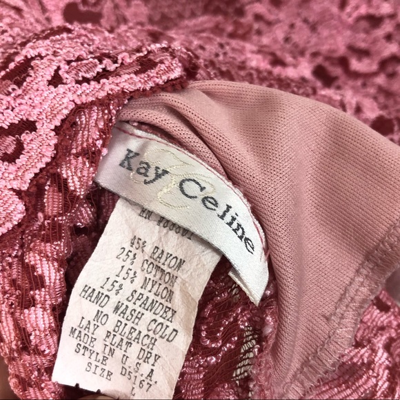 Kay Celine Floral Lace Top - Picture 5 of 5